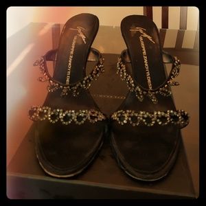 GIUSEPPE ZANOTI HEELED SANDALS